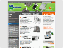 Tablet Screenshot of mottura.pl